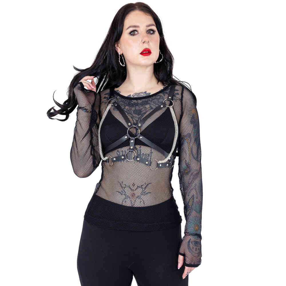 Poizen Industries - Sabrina Harness - Schwarz